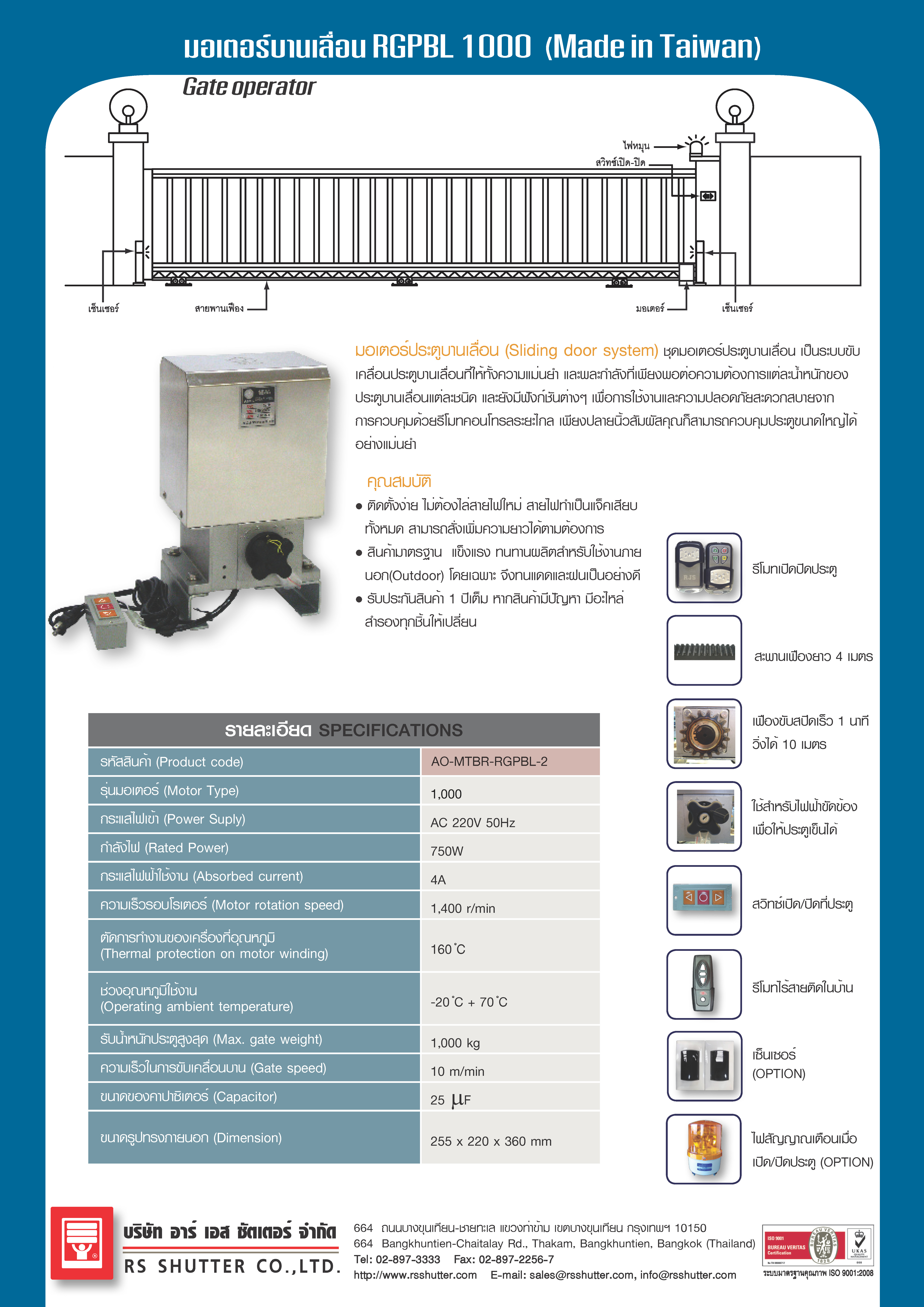 Catalog Gate operator 2016 Page 1