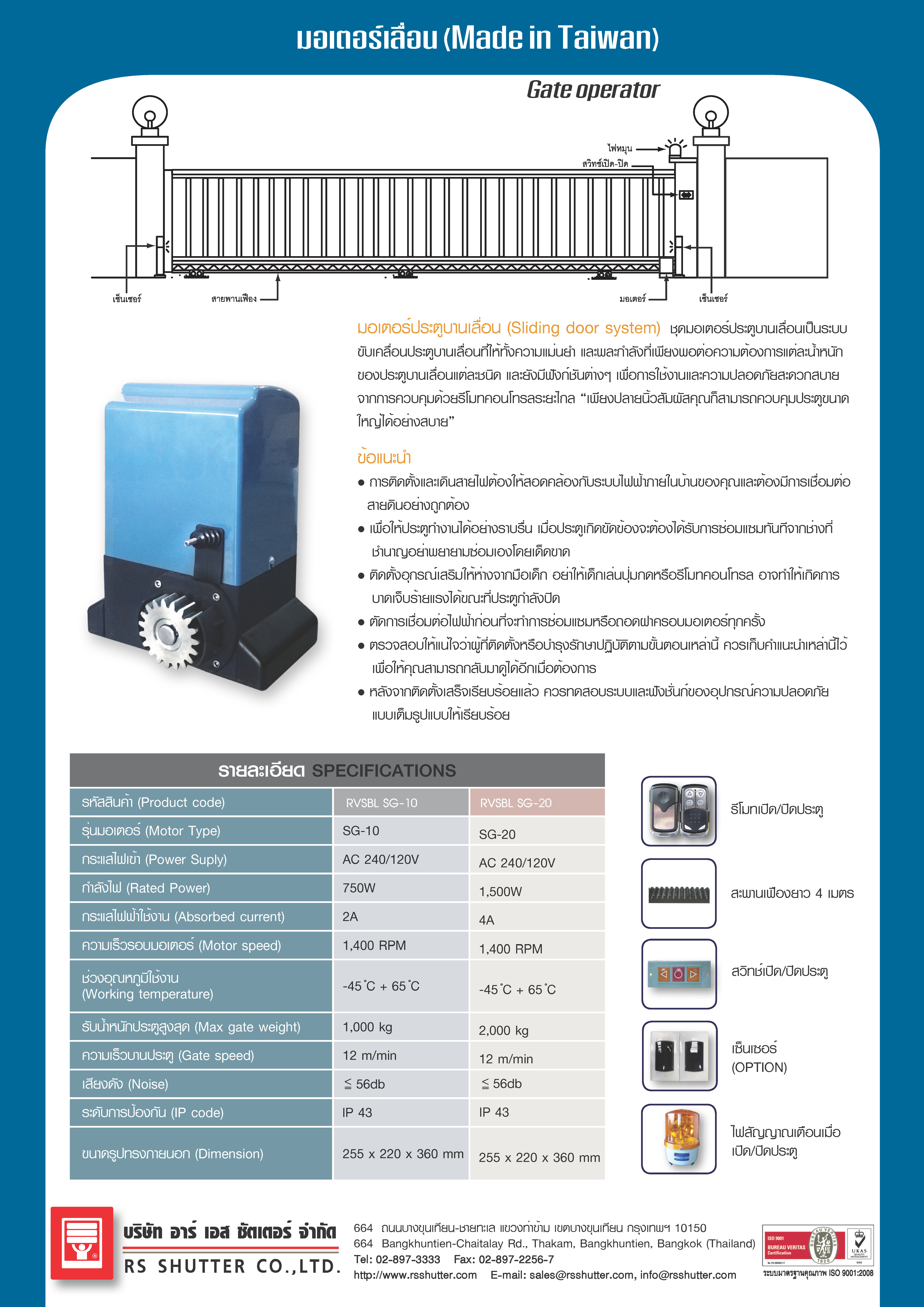 Catalog Gate operator 2016 Page 3